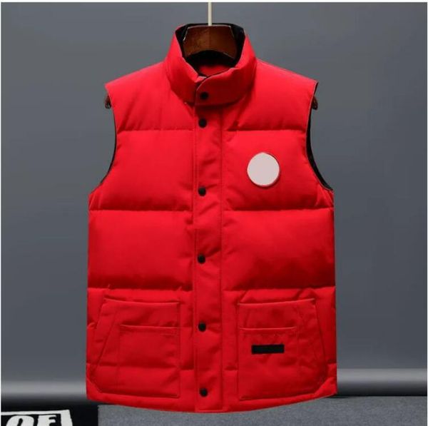 

down jacket winter vests coat hooded outerwear waterproof for men and women vest windbreaker keep warm hoodie thick clothing detachable hat, Black
