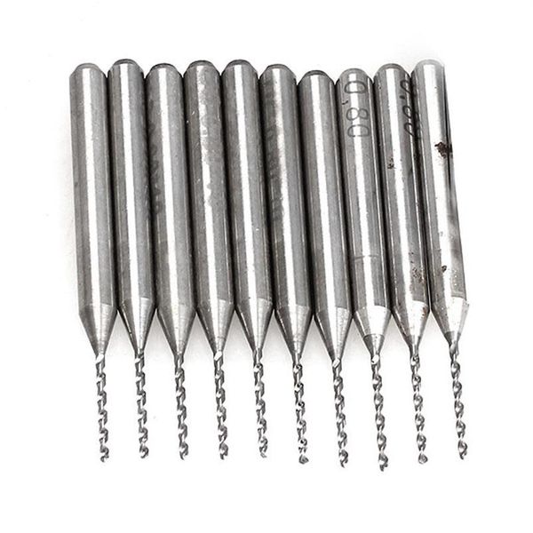 

professional drill bits ly 10pcs pcb cemented carbide 0 8mm drills aiguille hardware processing xsd88221m