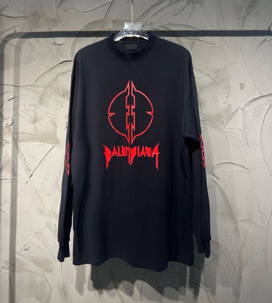 

new aop jacquard letter knitted sweater in autumn / winter 2022acquard knitting machine e custom jnlarged detail crew neck cotton csg25vy, Black;brown