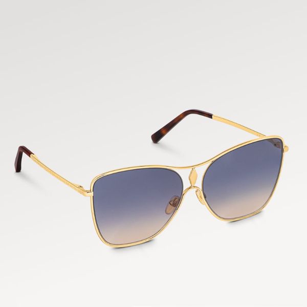

explosion new women's studs star square sunglasses z1871u acetate classic shape subtle cat eye flower hardware temples gold frame gradi, White;black