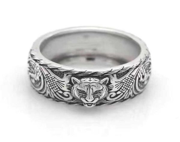 

2021 jewelry men women fashion luxury ring gold couple s925 high polished gift box a208234p8269297, Silver