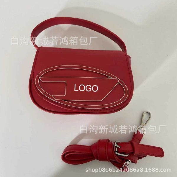 

style designer 2023 diesels d new bag women's small square fashion simple versatile single shoulder crossbody full pu handbag gg4x