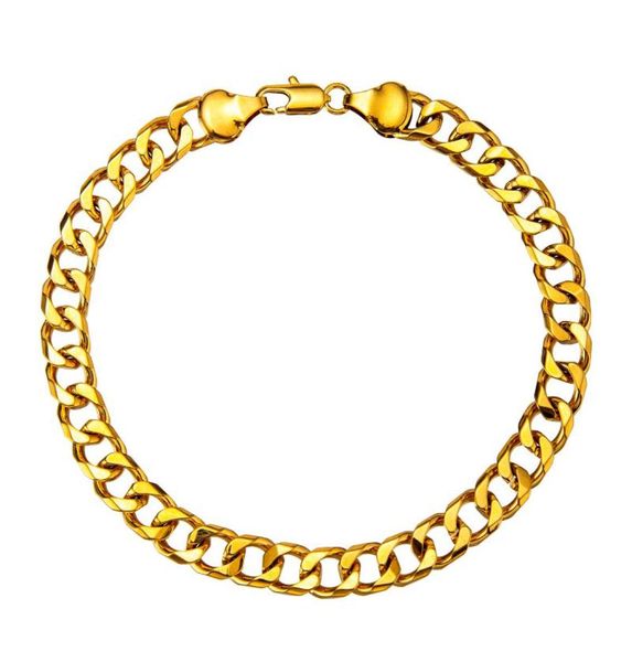 

anklets chunky 7mm cuban link chain gold colorwhite color anklet 9 10 11 inches ankle bracelet for women men waterproof1457777, Red;blue