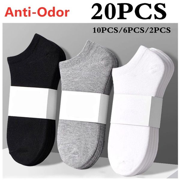 

mens socks cotton slim breathable lowcut boat socks deodorant and sweatabsorbent cotton socks suitable for men and women 230729, Black