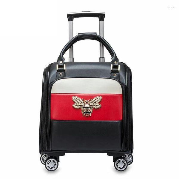 

suitcases carrylove women cabin rolling luggage 16