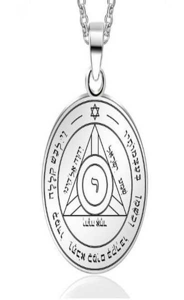 

abaicer seals of the seven archangels pendant choker statement silver stainless steel necklace for women dress accessories9534262