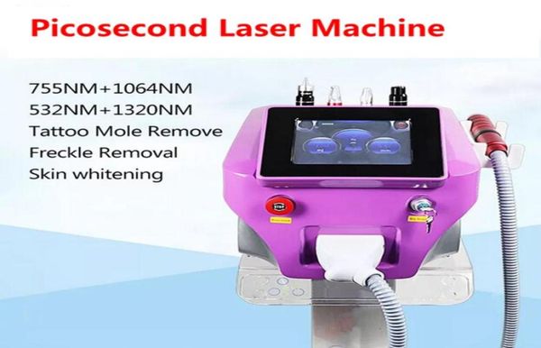 

pico picosecond portable q switch nd yag tattoo removal machine pigmenation spot romover beauty equipment6080326, Black