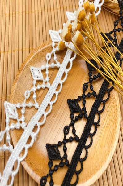 

25cm sewing tools tassel lace trims ribbon curtains clothes fringe webbings trimming clothing accessories lb0587359377, Black