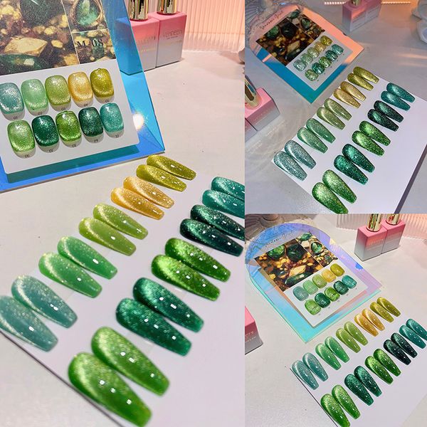 

nail polish cat magnetic gel nail polish 9d laser diamond glitter cat eye gel semipermanent soak off uv led varnish nail art design 230729