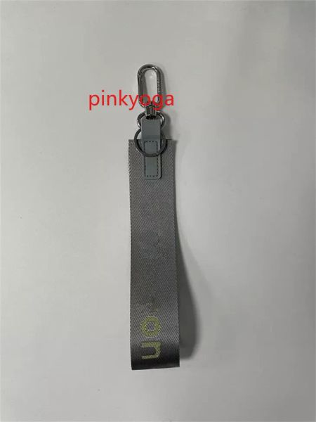 

lu never lost keychain pinkyoga fashion yoga women fitness running elastic keychainshigh quality