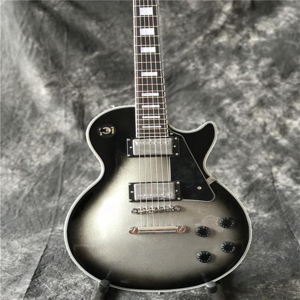 

new arrive custom shop silverburst electric guitar silver burst guitar real po shows all color are available2831
