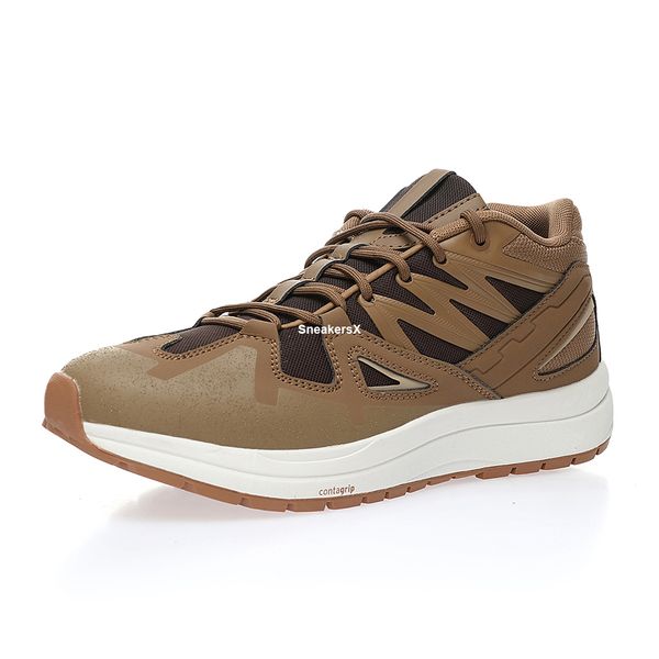 

odyssey 1 leather advanced kelp gum running shoes for men's sports shoe women sneakers mens trainers womens athletic man sport women&#0