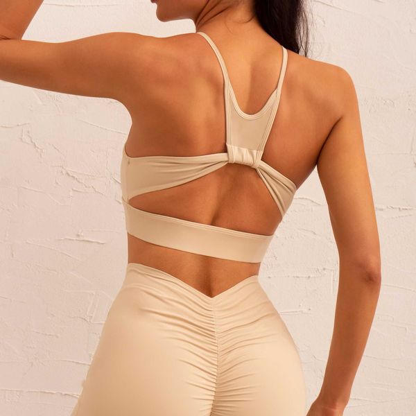 

new fitness bra pleated fitness pants sports bra set of three pieces, White;red