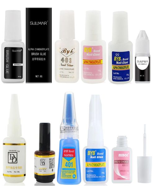 

5g 7g 10g 20g fast drying nail glue adhesive degreaser nail glue debonder rhinestone gems glue 3d nail decoration makeup cosmetic 1509368, Silver