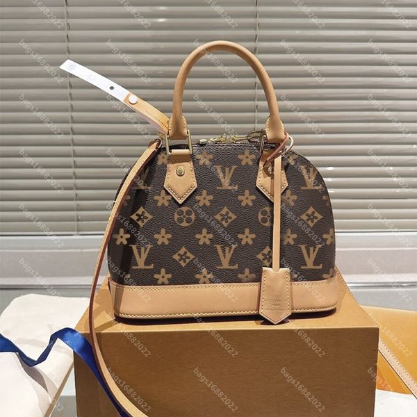 

classics shell bag alma bb bag women one shoulder crossbody bag designer bag handbag shining metal parts clutch bag louise viuton presbyopia