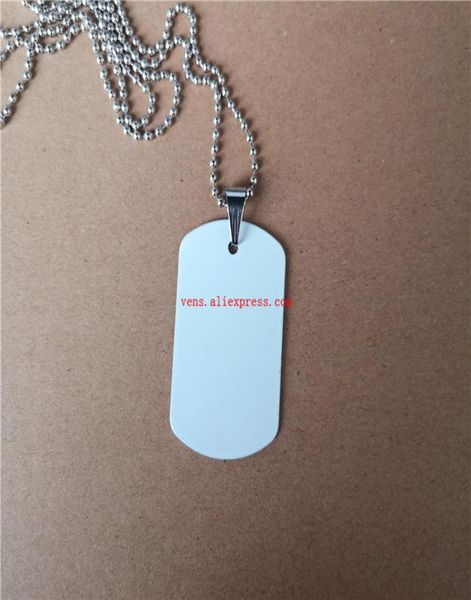 

sublimation blank 3 5cm necklaces pendants transfer necklace pendant diy materials consumable 30pieces lot 0927264y8715355, Silver