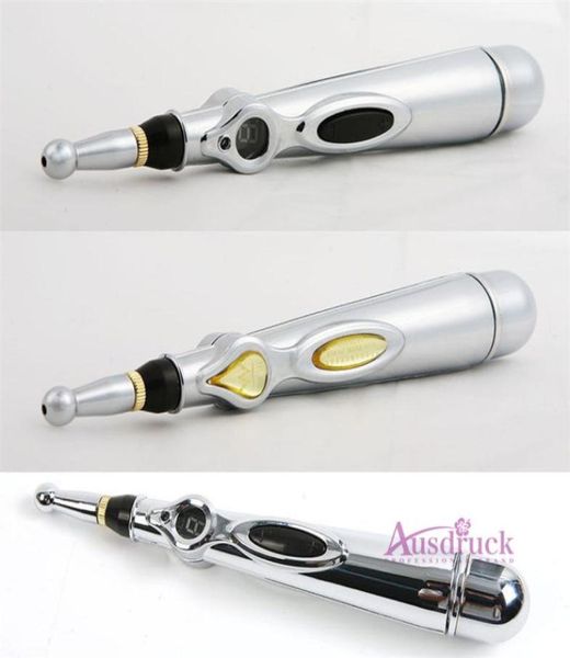 

new electronic acupuncture pen pain relief therapy pen safe meridian energy heal massage body head neck leg health massageadores w4390417