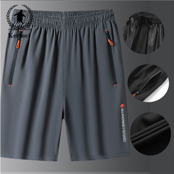 

men's shorts 2023 casual fashion ice silk solid color fitness breathable quickdrying 230729, White;black