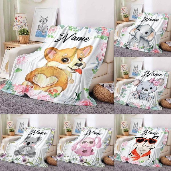 

blankets swaddling custom blanket custom name blanket kids girl boy blankets flannel fleece throw blanket personalized family friends blanke