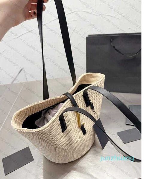 

designer bags summer fashion rattan women shoulder woven female handbags large 236 summer beach straw bags casual totes purses1