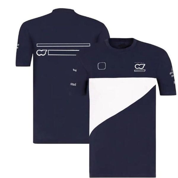 

2021 new f1 fans summer a variety of quick-drying breathable off-road racing suits men and women round neck lapel team racing suit320z