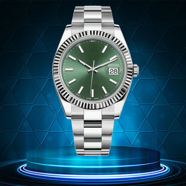 

wrist watch date designer automatic womens watches sapphire 36 41mm mechanical stainless steel luminous lovers montre fakes movement enduran, Slivery;brown