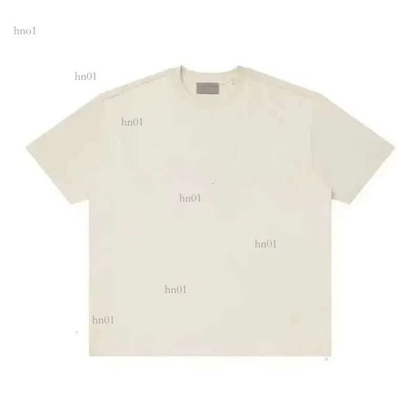 

designer mens t-shirt essentail mens t shirts chest letter laminated print short sleeve high street loose oversize casual 100% pure 02, White;black
