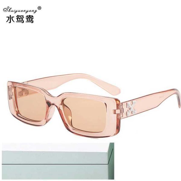 

new square women's sunglasses fashion men's sunglasses 5282 factory sales, White;black