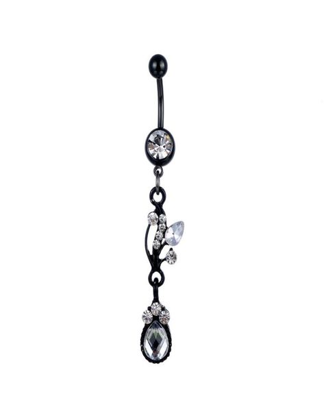 

d0799 belly navel button ring01234567891011121334702890124871599, Silver