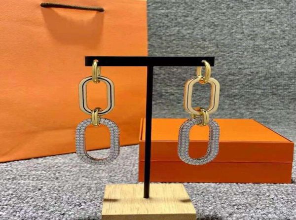 

stone earrings for lady woman fashion design wedding womens party gift eardrop with stamps7840984, Silver