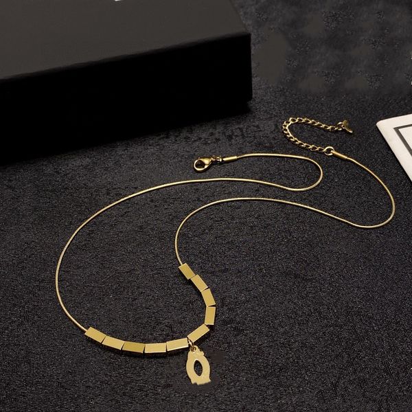 

designer necklace women's necklace gold chain luxury jewelry channel adjustable fashion wedding party accessories gift ccity packaging, Silver