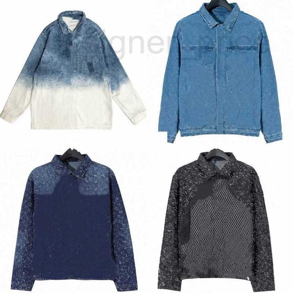 

men's jackets designer denim womens mens coats black motorcycle jacket pocket winter men clothing long sleeve printed windbreaker qike, Black;brown