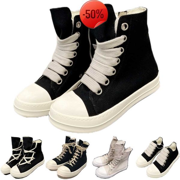 

designer ro woman boots rick ownes sneakers mens rick ownes shoes breathable black mini snow leather boot lace up light shoes autumn winter