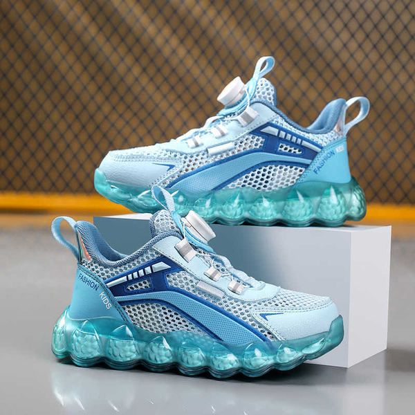

clear sole children's running shoes breathable sneakers boys girls casual sports trainers comfortable walking shoes pink blue black