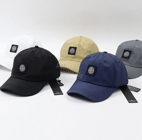 

casquette fashion designer cap fitted designer hat mens ball caps polyester outdoor quick drying casual stone hat geometric solid for men an, Blue;gray