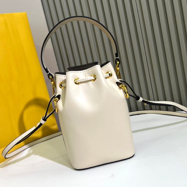 

fashion mini bucket bag luxury drawstring bag designer crossbody shoulder bags handbag women's fashion leather handbags high quaity wom