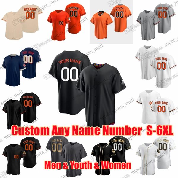 

2023 s-6xl city connect cedric mullins baseball jerseys cal ripken ramon urias cionel perez adley rutschman keegan akin bryan baker mike bau, Blue;black
