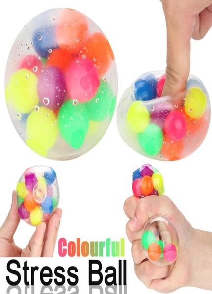 

ups fidget toys collectable 6cm colorful soft foam tpr squeeze balls toys for kids children adults relief funny stress ball gift g3075666