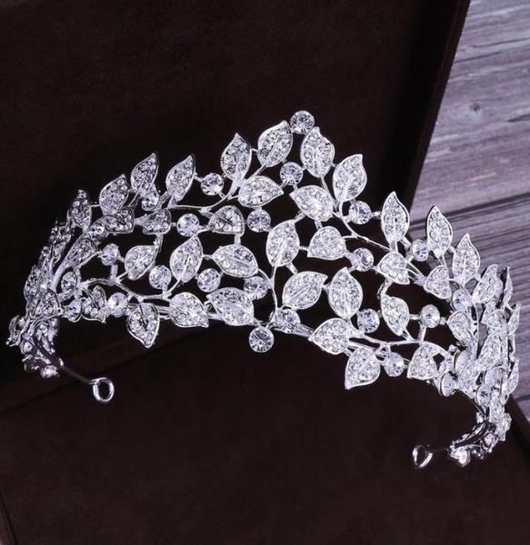 

hair clips barrettes ueen hp328 gorgeous princess crown wedding jewelry bridal headpiece rhinestones crystal tiaras bride pa5136362, Golden;silver