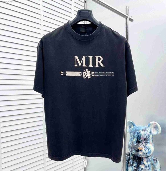 

2023 summer oversized tee print t shirt men women graphic t shirts cotton loose tee, White;black