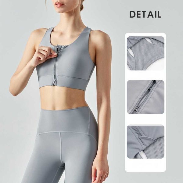 

lulu bra summer shockproof running sports lemon high strength gym vest ladies chest pad fitness underwear women woman