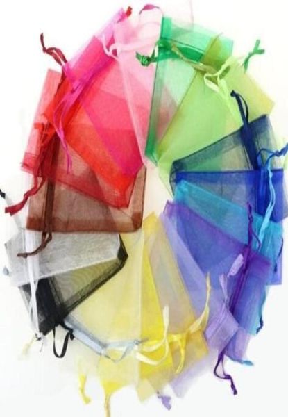 

mixed color multiple color 97cm organza velvet jewelry pouches for necklace bracelet earring bags ackage valentine039s gifts a12866264300, Pink;blue
