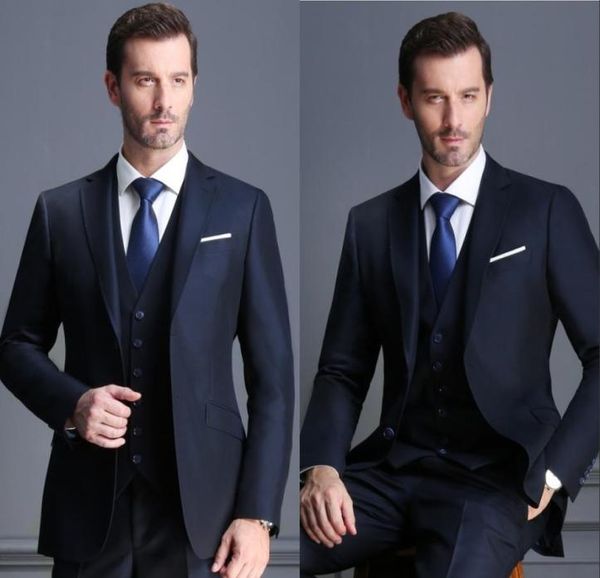 

lapel groom tuxedos 2 button men suits men039s business casual suit dress double slit slim wedding dress suit jacketpantsves7667927, Black;gray