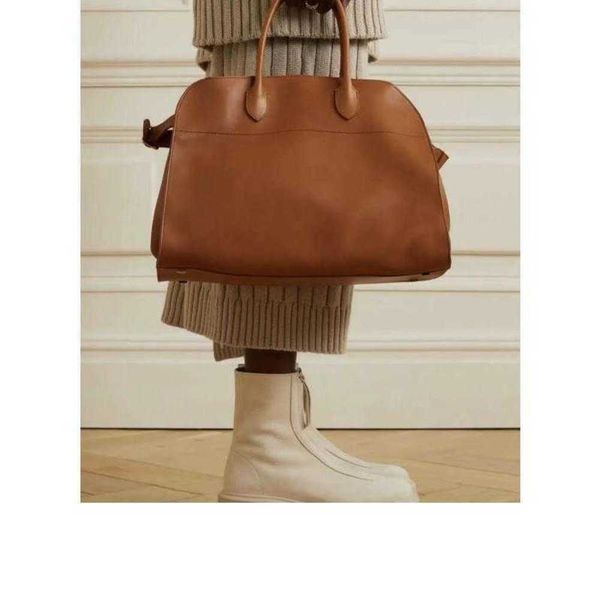 

designer bags leather bag margaux hand suede dayong commuter bag cowhide tote travel ones shoulder luxuryclassic the row european and americ