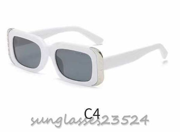 

2023mens sunglasses women fashion sunglass classic letters sun protection sun glasses summer beach holiday vacation goggles 22032, White;black