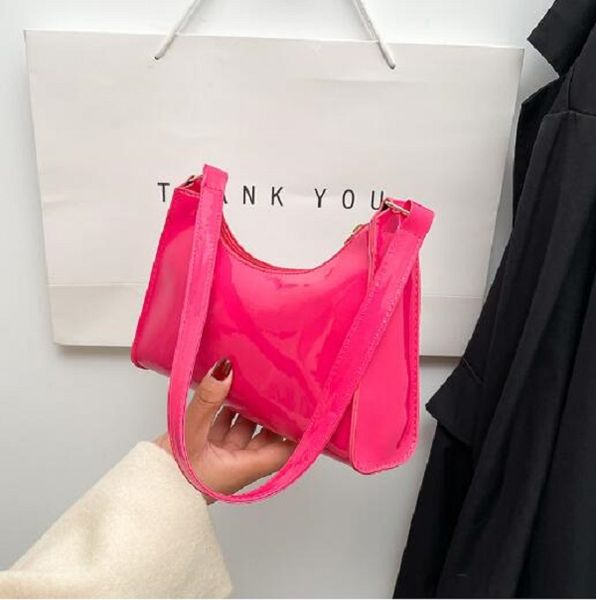 

underarm baguette bag 2021 new french simple texture foreign style ins fashion hand carrying shoulder bag 010