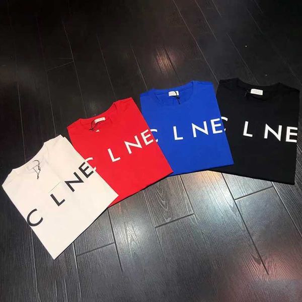 

designer men's ce triomphe t shirts pure cotton short-sleeved t shirts fashion casual mens and womens t-shirt couple letters printed su, White;black
