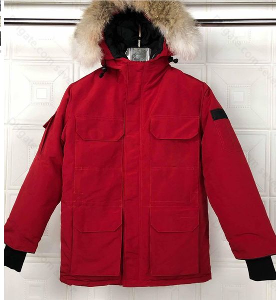 

canadian winter goose jackets warm coatmens parka fashion outdoor womens popular windproof thick coats680, Black