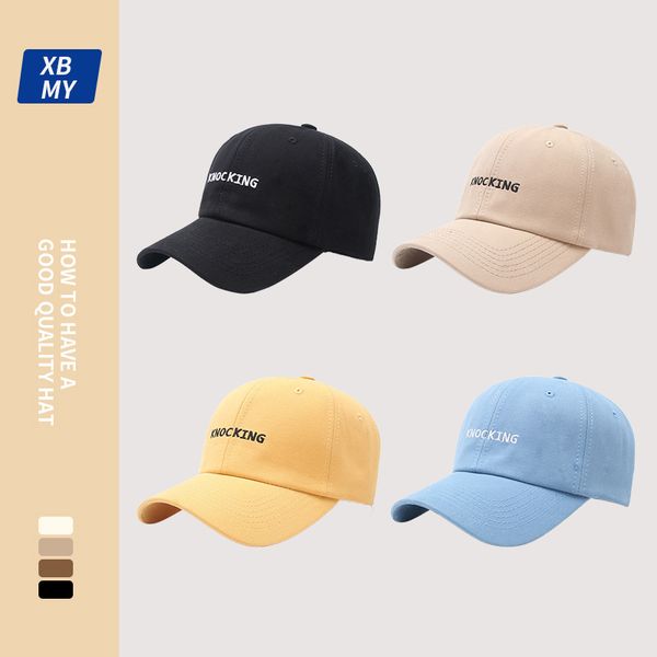 

fashion designer jewelry cap men's fashion street ins fashion student activism versatile sunshade baseball cap wholesale mz107, Blue;gray