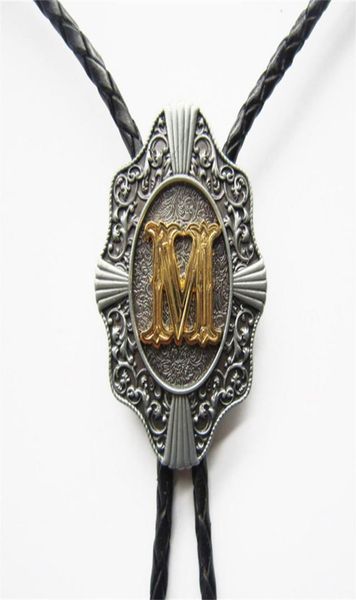 

new vintage original initial letter m bolo tie wedding leather necklace bolotiewt078m brand new in stock4572323, Red